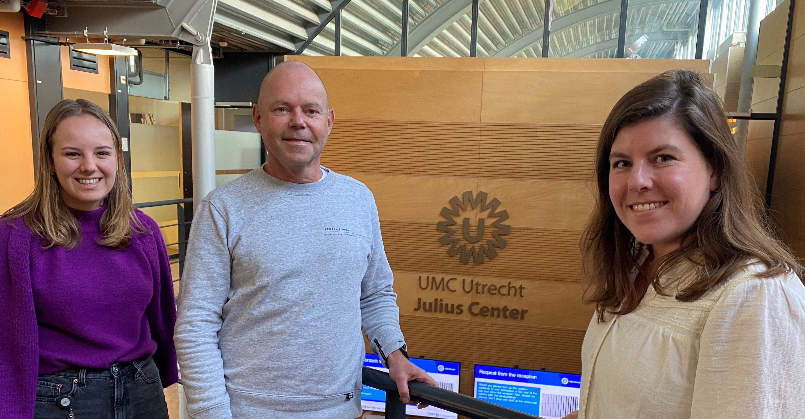 Lisanne Vintcent, Frank Leus and Ellen van Deuren